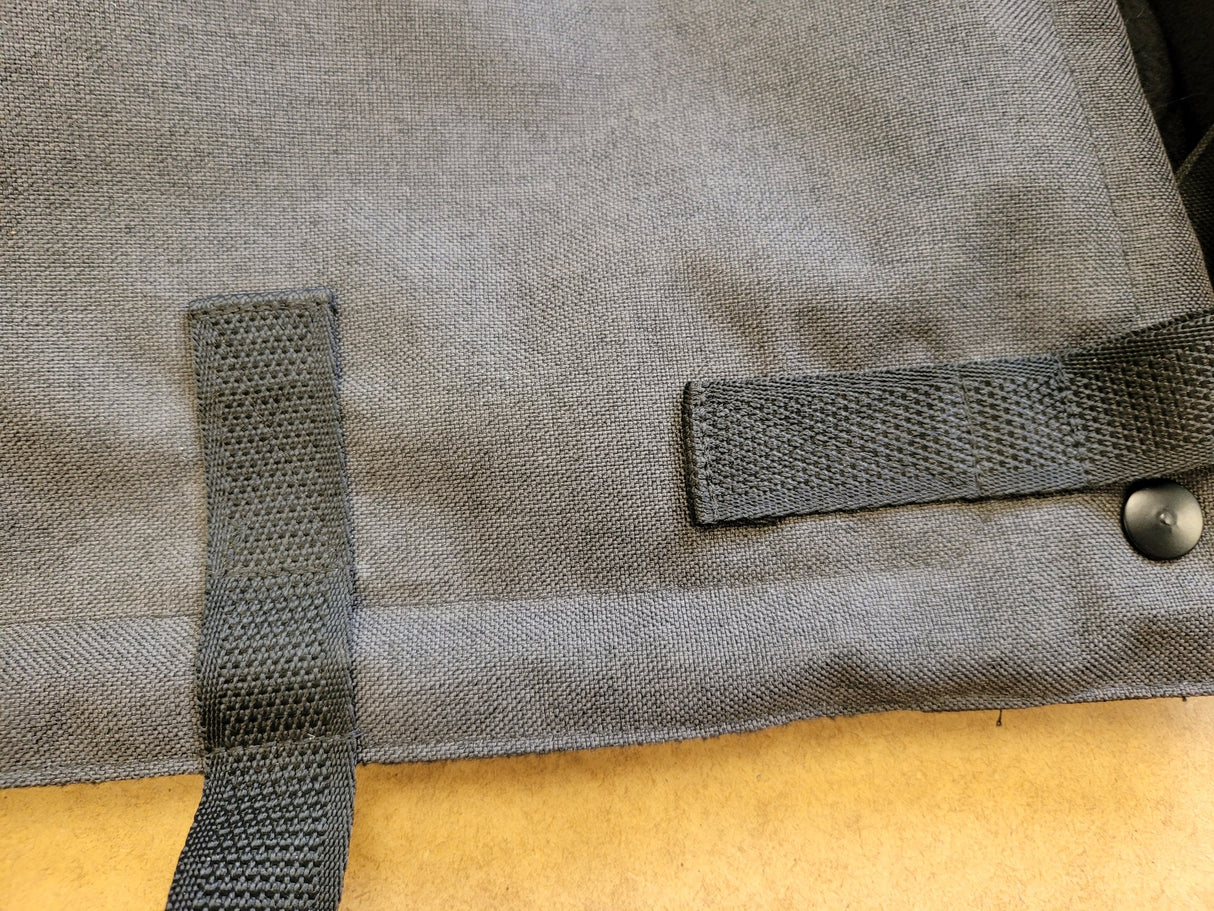 Car Cube detail showing the quality of sewing