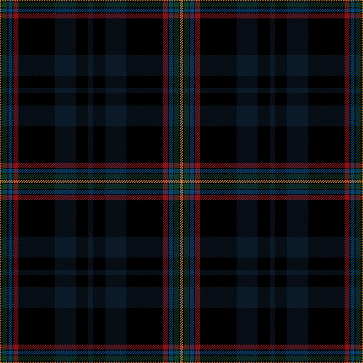 NFRSA Blue Light Tartan Active Recovery orthopaedic dog beds